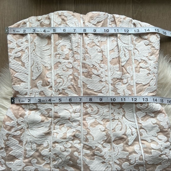 Lulu’s Hold My Heart Forever Embroidered Strapless Wedding Dress - Picture 7 of 10